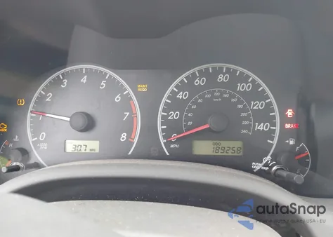 2009 Toyota Corolla из США, поврежденный, VIN 2T1BU40E59C111548